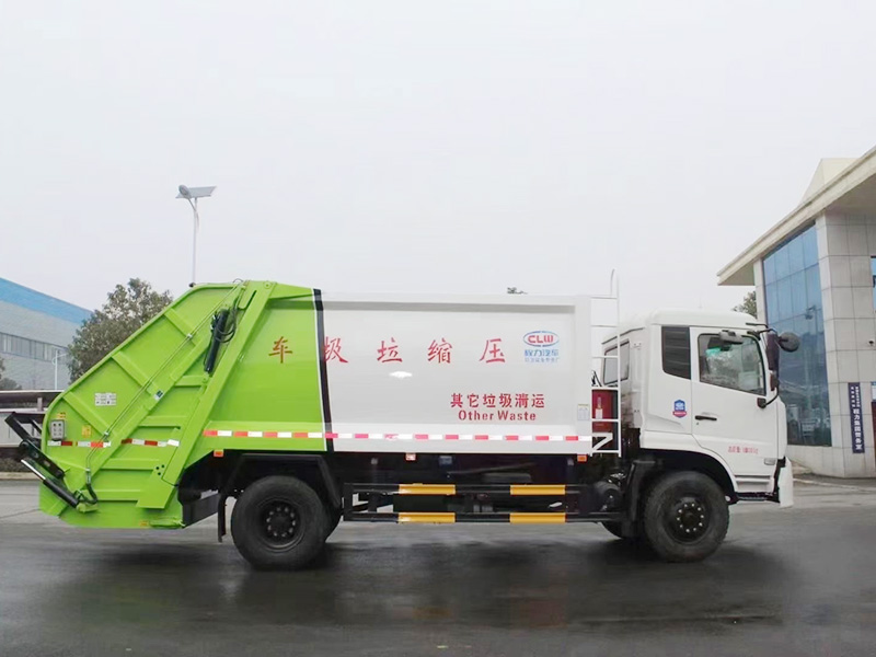 东风天锦12m³压缩垃圾车